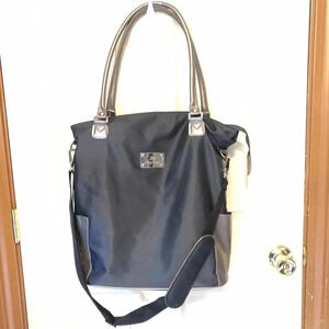 JM New York Large Unisex Crossbody Tote/Shoulder Traveler bag